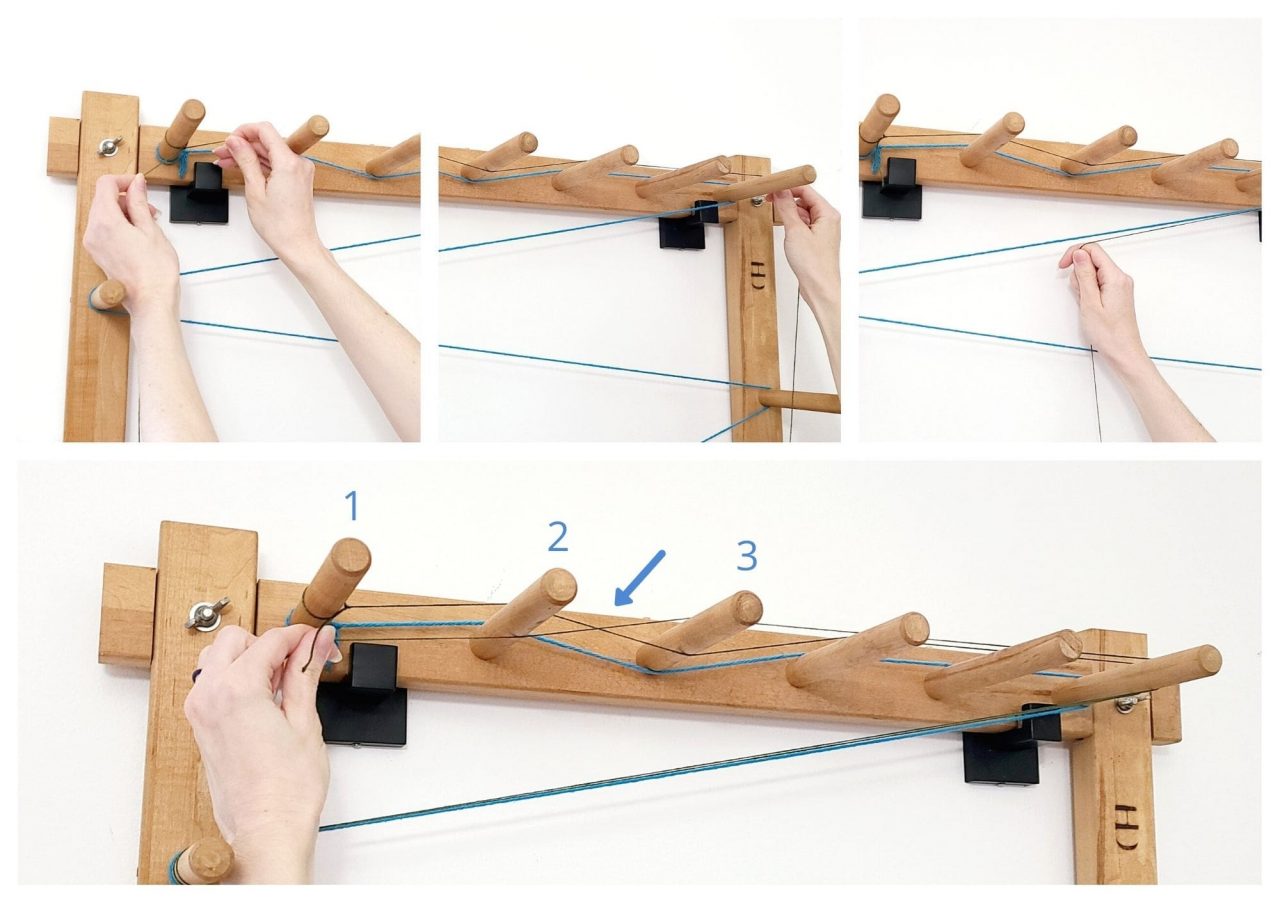 How To Use A Warping Board - Warped Fibers