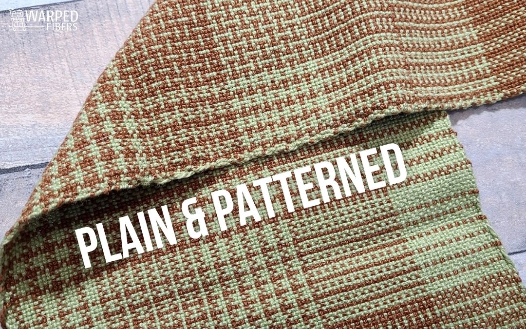 How to Weave the Houndstooth Pattern